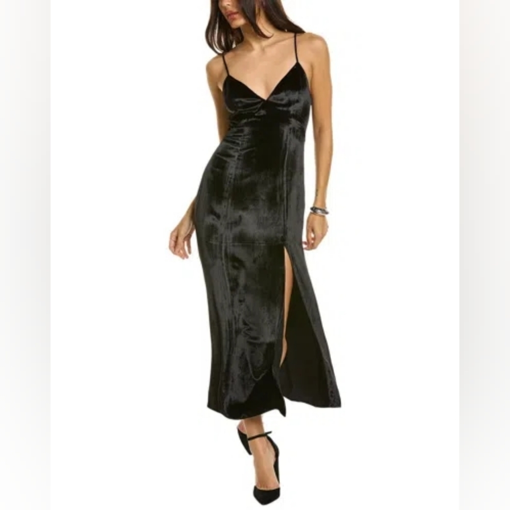 NWT Alice + Olivia Black Maxi Dress